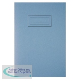 Silvine A4 Exercise Book 80 Pages Ruled Feint and Margin Blue EX108