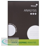 Silvine Analysis Pad A4 8-Column A4A8