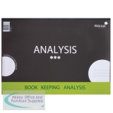 Silvine Analysis Pad 80 Pages 16 Column Landscape A3 Ref A3A16 [Pack 3]