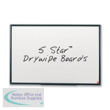 5 Star Drywipe Board Lightweight with Fixing Kit and Pen Tray W900xH600mm