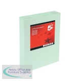5 Star Coloured Copier Paper Multifunctional Ream-Wrapped 80gsm A4 Green [500 Sheets]