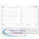 Collins Elite Executive Diary Week to View 2012 Black 1130V