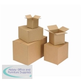 Jiffy Single-Wall Carton 152x152x178mm Pack of 25 SC-02