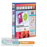 Elba Panorama Presentation Binder A4 4D-Ring 25mm Blue 400008415