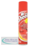 Mr Sheen Furniture Polish Aerosol Spray 4 in 1 Anti-static 300ml Ref 81388