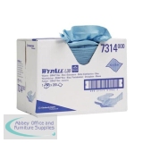 Kimberley-Clark Wypall L30 Brag Box 280 Sheets Blue Ref 7314