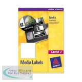 Avery Video Face Label Pack of 25 Sheets L7671-25
