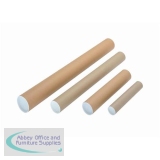 Ambassador Postal Tube 330mm x50mm Diameter Pack of 25 PT-050-15-0330