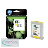 Hewlett Packard No88XL OfficeJet Inkjet Cartridge High Yield Yellow C9393AE