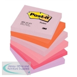 3M Post-it Joyful Colours Pack of 12 76x76mm 654FLJO
