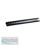 Acco GBC Binding Comb 51mm A4 21-Ring Black Pack of 50 4028187