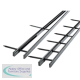 Acco GBC Velobind Strip Black Pack of 25 9741635