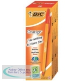 Bic Orange Fine Ballpoint Pen Red 1199110112