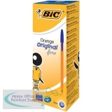 Bic Orange Fine Ballpoint Pen Blue 1199110111
