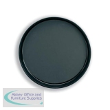 Stewart Superior Tray Non-slip Polypropylene Dishwasher-safe Round Diameter 300mm Black Ref PT1400