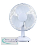 5 Star Desk Fan Oscillating Tilt and Lock 48.5Db 3-Speed H500mm Dia.305mm