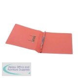 5 Star Transfer Spring File 315gsm 38mm Foolscap Red [Pack 50]