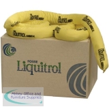 Fosse Chemical Spill Sock for Liquid Recovery Absorbency 4.5 Litres Ref CSM8120 [Pack 20]