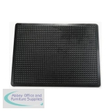 COBA Bubblemat Standing Surface Mat Hard-wearing RubberW600xD900xH14mm Black Ref BF010001