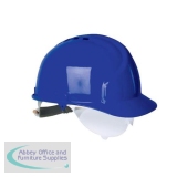 Martcare MK7 Vented Helmet Terylene Harness Ventilated Blue Ref AHN120-100-5G1