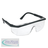KSP Wraparound Visispec Spectacles Polycarbonate Clear Lens Ref ASA240-021-100