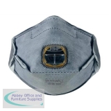 Typhoon 326 Mask FFP2 Fold-flat Typhoon-valve System Adjustable Strap Ref BEY150-201-AG1 [Pack 10]