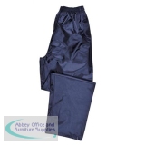 Portwest Atlantic Rain Trousers Side-pockets Polyester Navy Large Ref S441NAVYLGE
