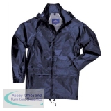 Portwest Pacific Rain Jacket EN343 Protection Navy Large Ref S440NAVYLGE