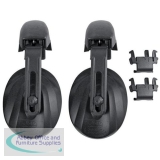 JSP Contour Ear Defender Spring-loaded for MK7 Helmet Mounting 27dB SNR Ref AEJ030-001-100
