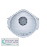 Martcare Moulded Mask FFP1V Valved Ref BEH110-001-AG1 [Pack 10]