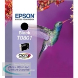 Epson Photo R265/RX560 Inkjet Cartridge T0801 Black C13T08014011