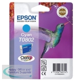 Epson Photo R265/RX560 Inkjet Cartridge T0802 Cyan C13T08024011