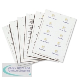 Durable Inserts for Duraprint Badgemaker Card 150gsm 30x60mm Ref 1451 [Pack 540]