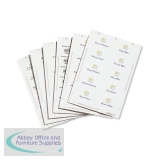 Durable Inserts for Duraprint Badgemaker Card 150gsm 54x90mm Ref 1455/02 [Pack 200]