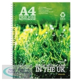 Silvine Premium Casebound Wiro Notebook A4+ Recycled R105