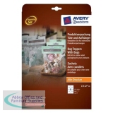 Avery Printable Peg Bag Header White L7112-10