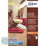 Avery Printable Product Strung Tag White C32300-10