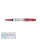 5 Star Elite Rollerball Pen Liquid Ink 0.7mm Tip 0.5mm Line Red [Pack 12]