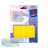 Avery Wallet of Labels 50x25mm Yellow Ref 16-315 [324 Labels]