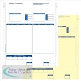 Sage Compatible Statement/Remittance Advice 2-Part Pack of 1000 SE12