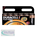 DU01915 - Duracell Plus Battery C Pack of 6 81275434