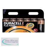 Duracell Plus Battery D Pack of 6 81275448