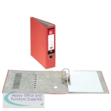 5 Star Lever Arch File 70mm Spine A4 Red [Pack 10]