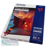 Epson Photo Quality Inkjet Paper A4 720dpi Pack of 100 C13S041061