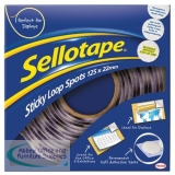 Sellotape Sticky Loop Spots Pack of 125 4099 531368