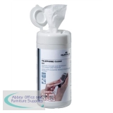 Durable Telephone Clean Wipes Tub of 100 5758/02