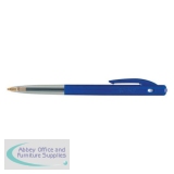 Bic Clic Retractable Ballpoint Pen Medium Blue 901218