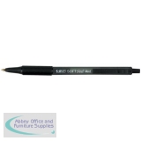 Bic Soft Feel Retractable Ballpoint Pen Black 914360 837397