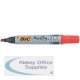 Bic Marking 2300 Permanent Marker Chisel Tip Line Width 3-5.5mm Red 2000033 [Pack 12]