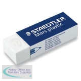 Staedtler Mars Plastic Eraser Pack of 2 52650BK2